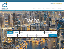 Tablet Screenshot of dacha-re.com